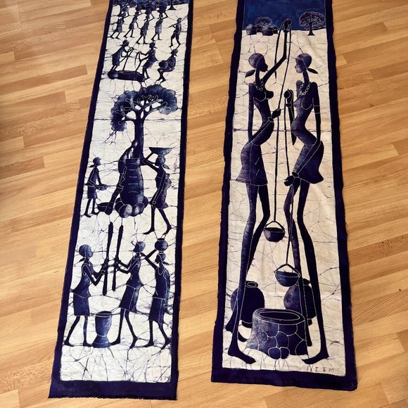African Batik Wall Hangings - Picture 2 of 5
